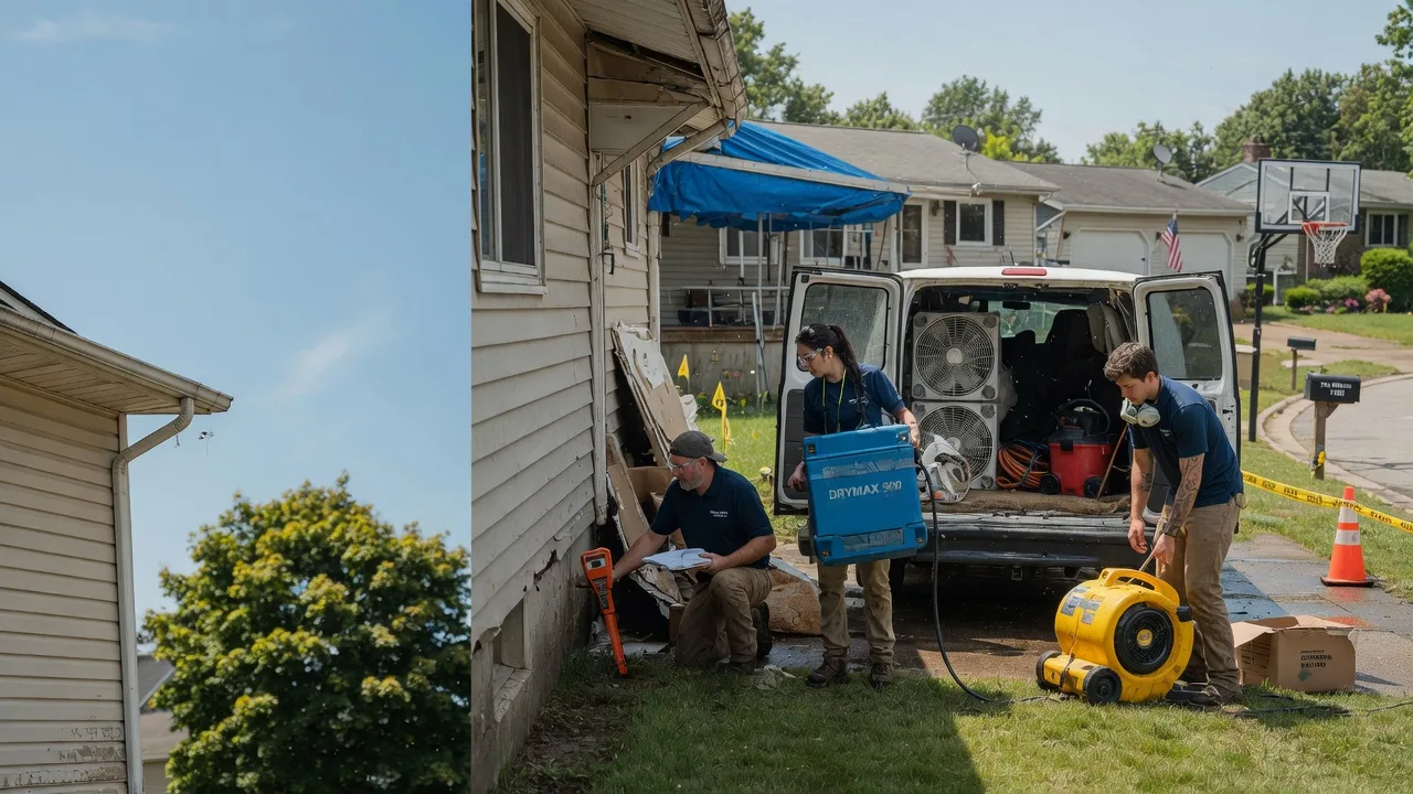 Ceiling Leak Cleanup in Webb City, MO near me